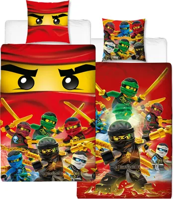 Produktbild von Lego Ninjago Return of The Ninjas Bettwäsche Renforcé / Linon