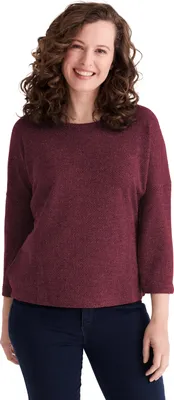 Produktbild von Stooker Women CARLY Damen Strickpullover Loose Fit 44/46 red mel.