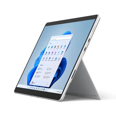 Produktbild von Microsoft Surface Pro 8, 33 cm (13"), 2880 x 1920 Pixel, 256 GB, 16 GB, Windows 11 Home, Platin