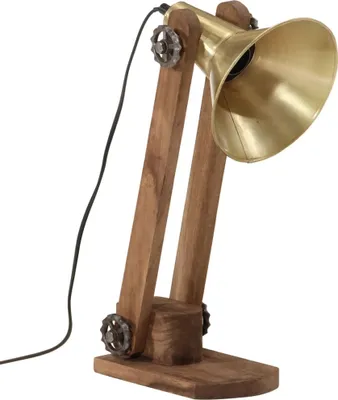 Immagine prodotto di Lampada a Scrivania 25 W Ottone Anticato 23x13x52 cm E27