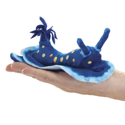 Produktbild von Folkmanis Handpuppe Mini Ozeanschnecke 8001