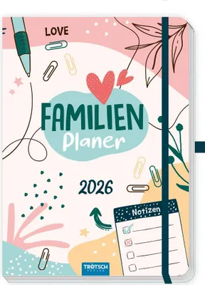 Produktbild von Trötsch Wochenbuch Familienplaner 2026