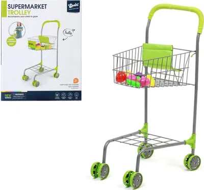 Produktbild von Warenkorb grün Für Kinder 35 x 29 cm