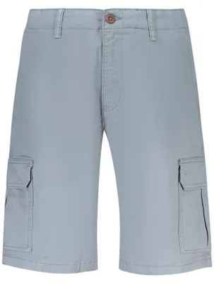 Produktbild von Herren Graue Shorts mit Taschen, Knopf & Reißverschluss