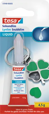 Produktbild von TESA Sekundenkleber flüssig, Flüssigkeit, Sichtverpackung, 1 Stück(e)