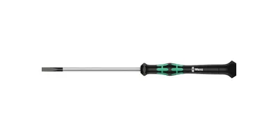 Produktbild von Wera 2035 Electrical &amp; precision engineering Slotted screwdriver Blade width: 1.5 mm Blade length: 60 mm