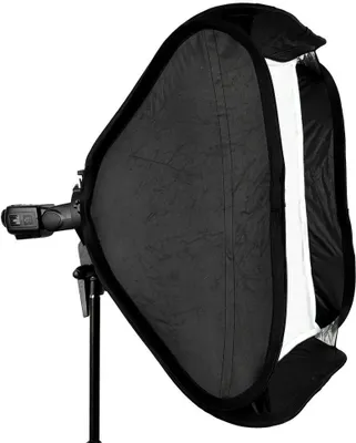 Obrázok produktu pre Godox 80 × 80 cm / 31 × 31 palcov – difúzor pre blesk typu softbox s držiakom S-Buegel a uchytením Bowens pre blesky Speedlite