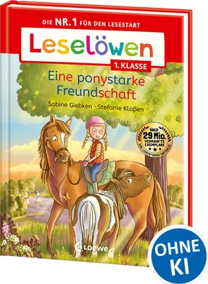 Produktbild von Leselöwen 1. Klasse - Eine ponystarke Freundschaft