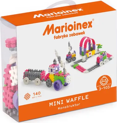 Image de MARIOINEX Mini blocs de gaufres 140 pcs con-dziew 02837