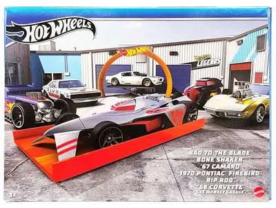 Produktbild von Hot Wheels HRX55, Fahrzeug-Set, 3 Jahr(e), Kunststoff, Metall, Mehrfarbig