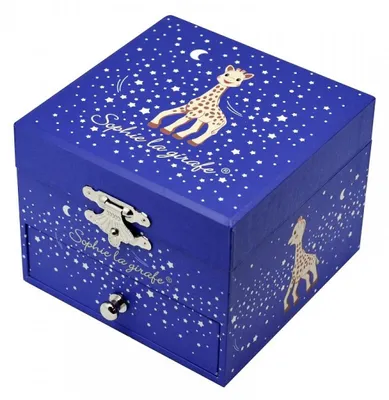 Immagine prodotto di Trousselier Carillon cubo fosforescente - Sophie la giraffa