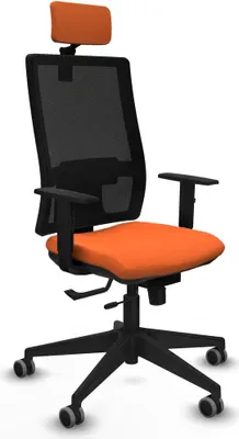 Productafbeelding van Kantoel met hoofdkussen, model Horna Traslack, merk Piqueras y Crespo, artikelnummer 1D066G2