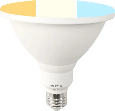 Produktbild von LED Leuchtmittel PAR38 Reflektor IP65 15W E27 CCT 2700/4000/6500K 110°