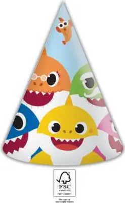 Obrázek produktu pro Párty čepičky Baby Shark - Procos