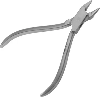 Immagine prodotto di Pinze per piegare i fili Lunghezza pinza: 12,5 cm Punta tonda / piatta