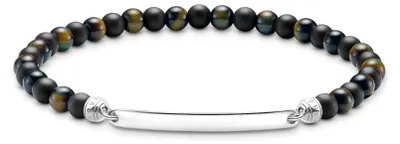 Zdjęcie produktu dla Thomas Sabo - A2178-372-7-L17 - Bransoletka - Męska - Rebel Basics - 17cm