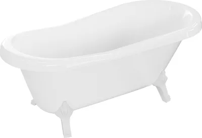 Obrázek produktu pro Mexen Retro volně stojící vana 150 x 73 cm, Bílá, bílé nožky - 53251507300-20