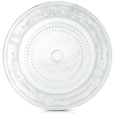 Zdjęcie produktu dla Talerz obiadowy szklany patera 25 cm