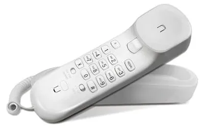 Productafbeelding van VTech CD1100: Bekabeld telefoonapparaat voor vast telefoonnetwerk, geschikt voor wandmontage, zonder netadapter, met CA-functie