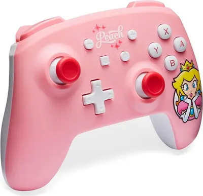 Zdjęcie produktu dla PowerA NSGP0289-01, Gamepad, Nintendo Switch, Nintendo Switch Lite, Nintendo Switch OLED, D-pad, Przycisk Home, View button, Analogowa/Cyfrowa, Bezprzewodowy, Wielobarwny, Różowy