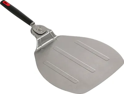 Produktbild von Dehner Pizzaheber, Pizzaschieber klappbar / hochwertig, ca. 38 x 5.5 x 31.5 cm, Edelstahl / Kunststoff, silber