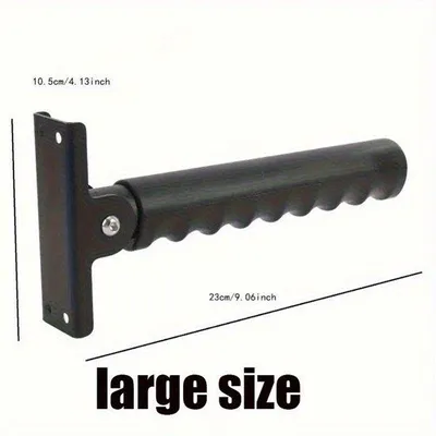 Produktbild von Leinwand, antislip, wandleinwand, veerretour, barrièrevrij, schwarz, ohne Rahmen