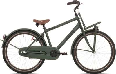 Produktbild von Chlapčenský bicykel Bikefun 24" Load s trojitou brzdou - khaki zelená