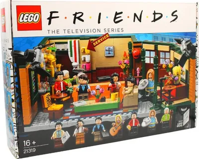 Immagine prodotto di LEGO 21319 Ideas FRIENDS "Central Perk" Café per adulti e fan della serie cult, giocattolo da costruzione con 7 minifigure, set del 25° anniversario