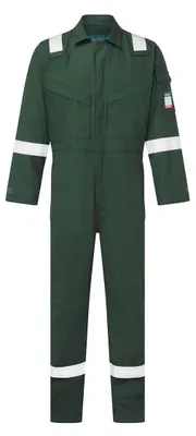 Immagine prodotto di Tuta ignifuga "FR28" Bizflame™ Work - Portwest Verde XXXL