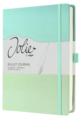 Zdjęcie produktu dla Sigel Jolie JB102, Obraz, Zielony, Miętowy, Turkusowy, A5+, 100 ark., Matowy, 120 g/m²