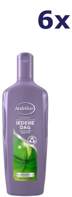 Produktbild von 6x Andrélon Classic Tägliches Shampoo 300 ml