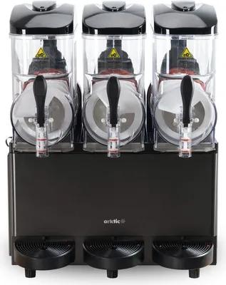 Produktbild von Slush-Eis-Maschine 3x12 L, Arktic, 36L, Schwarz, 220-240V/1080W, 610x490x(H)775mm