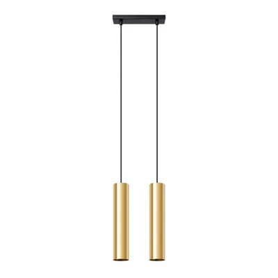 Obrázok produktu pre Závesné svietidlo LAGOS 2 leštené zlaté 2xGU10 10W oceľ 90x6x30cm Sollux Lighting