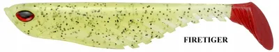 Produktbild von Berkley Ripple Shad Gummiköder 7cm FIRETIGER