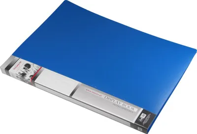 Zdjęcie produktu dla Elegancka teczka A4 w kolorze niebieskim - idealna do przechowywania dokumentów i ważnych notatek! Wytrzymała i funkcjonalna, doskonała do biura i szkoły!