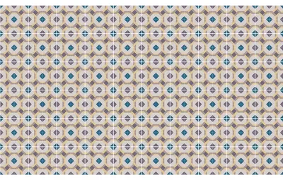 Obrázok produktu pre Samolepiace nálepky na obklady do kuchyne a kúpeľne – 60 nálepiek v štýle Azulejos Ezequiel – 15 x 15 cm