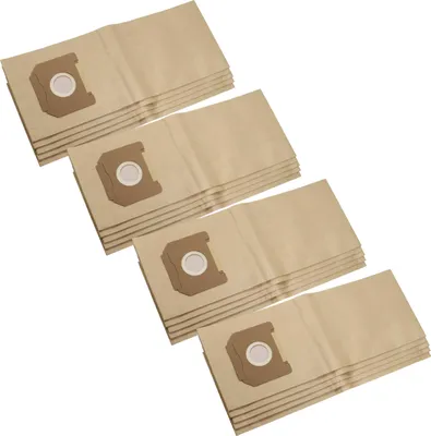 Produktbild von vhbw 20x Staubbeutel kompatibel mit Kärcher NT 35/1 Ap, NT 35/1 Tact, NT 25/1 Ap, NT 35/1 Eco Te, NT 35/1 Eco Staubsauger - 29cm x 21cm braun