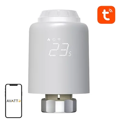 Image de Avatto Trv07 Zigbee 3.0 Tête thermostatique intelligente Tuya