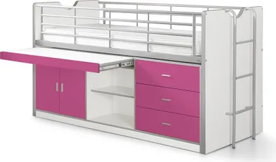 Produktbild von Bett Hochbett 2 Bonny Mehrfarbig 90x200 cm