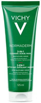 Obrázok produktu pre Vichy Normaderm Peeling-maska Oczyszczenie 3w1, 125 ml