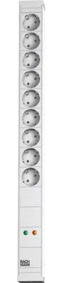 Image de Bachmann 333.011 Unité de distribution de courant (PDU) 9 sorties AC 1U blanc (333.011)