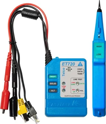 Produktbild von Kurth Electronic KE 701, RJ-11, RJ-45, Blau, 240 V, 68 x 96 x 25 mm