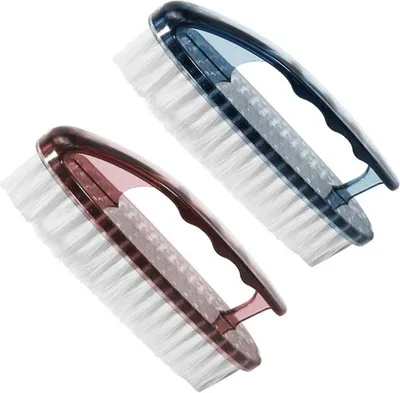 Immagine prodotto di Set Azomor con due spazzole ergonomiche per la pulizia di cucina e bagno
