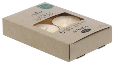 Produktbild von Teelichter "Nature" Creme 6er-Pack