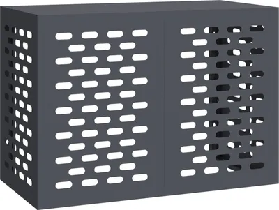 Produktbild von Möbel Luftkonditionierer Abdeckung - Anthrazit, 100x50x70 cm, aus Stahl - Klima- & Heizgeräte Zubehör 865899