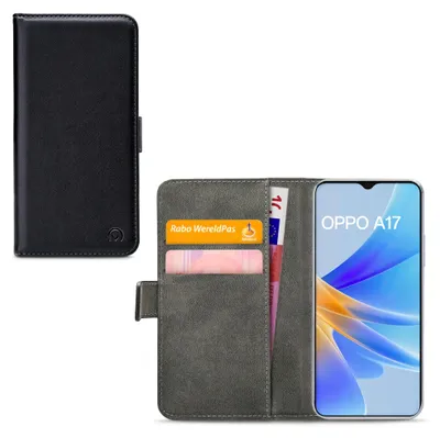 Produktbild von Mobilize Classic Gelly Wallet Handyhülle für OPPO A17 Hülle Klapphülle Geldbörse - Schwarz
