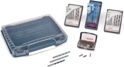 Produktbild von Robust-Bohrer Set, 5-teilig, mit I-Rack, Bohrer- & Bit-Satz