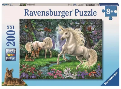 Image de Ravensburger 200 pièces XXL Puzzle Licornes mystérieuses