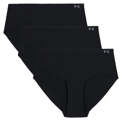 Produktbild von Under Armour Damen 3er-Pack Pure Stretch, unsichtbar, Tanga Unterwäsche, ganztäg