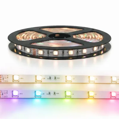 Produktbild von MasterLED LED RGBW Neutralweiß Streifen 5 m, 12V DC, SMD 5050, 300 LEDs m, 14,4 Wm, IP20
